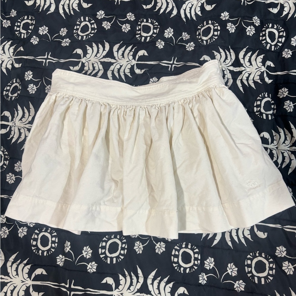 White Mini Skirt